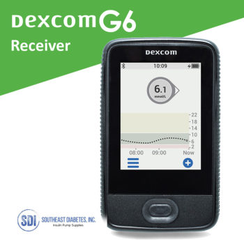 Dexcom G6 Touchscreen Receiver, 1/Box - Southeast Diabetes, Inc ...